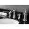Kingston Brass FSC1978BX Widespread Bathroom Faucet with Pop-Up Drain, Brushed Nickel FSC1978BX - alternate 2